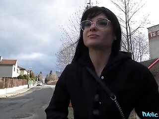 Big-breasted Brunette By means of Colored glasses Fucks For As good as Balance in hand